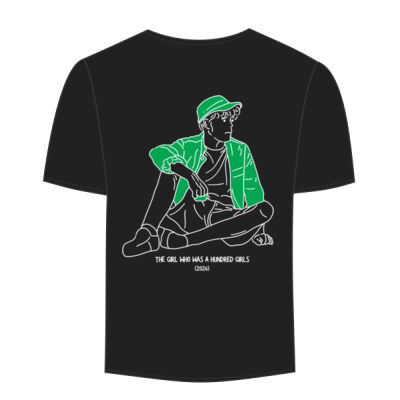 The Girl Who Was A Hundred Girls T-shirt (Black) LIMITED EDITION Thumbnail