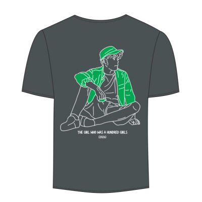 The Girl Who Was A Hundred Girls T-shirt (Grey) LIMITED EDITION Thumbnail